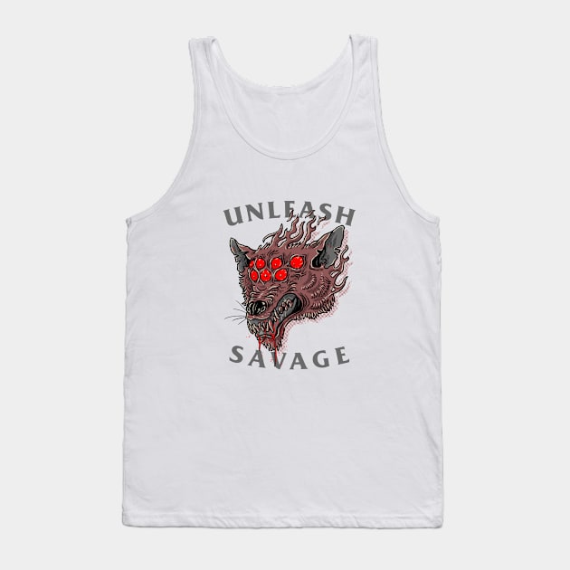 unleash savage Tank Top by bakubakoh